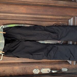 Sportcaster Black Cargo Pants For Cold Weather